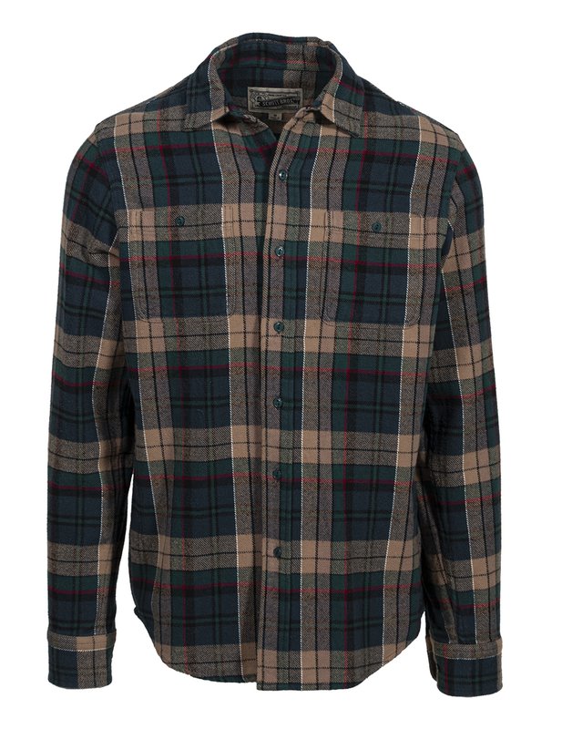 Plaid Cotton Flannel Shirt SH2134